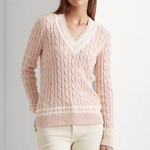 RALPH LAUREN - Cotton Cricket Sweater